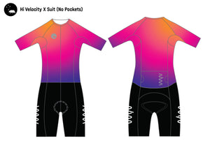Fabrice Magné - Hi Velocity X sleeved triathlon suit - men's - no pockets