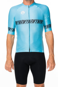 MEN'S - WYNR 2024 Blue Premium Cycling Jersey