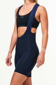 TX8 2024: Velocity 2.0 Cycling Bib Shorts - Women's - Matte Deep Navy