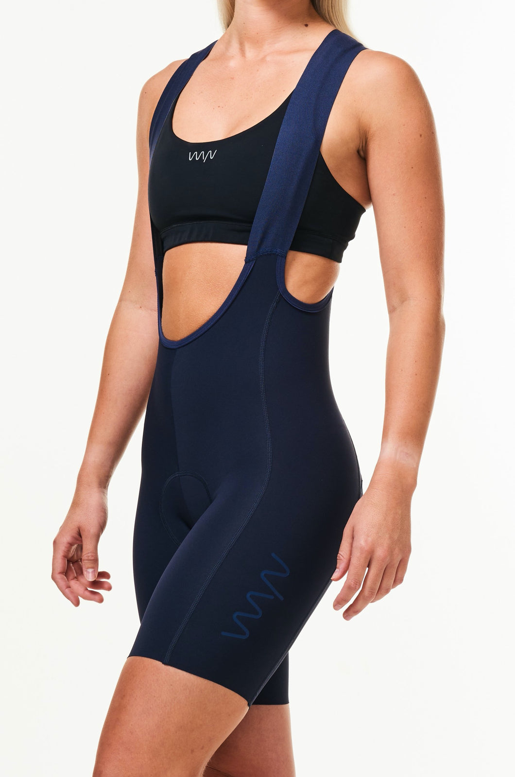 TX8 2024: Velocity 2.0 Cycling Bib Shorts - Women's - Matte Deep Navy