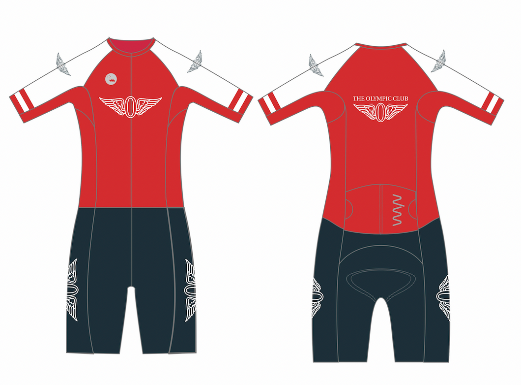 OC 2023 LUCEO sleeved triathlon suit - men's