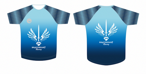 Braveheart Racing running tech tee - men's