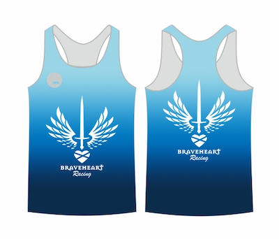 Braveheart Racing running singlet - men's