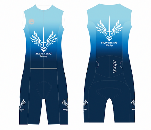 Braveheart Racing sleeveless tri suit - women's