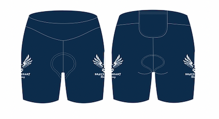 Braveheart Racing tri shorts - women's