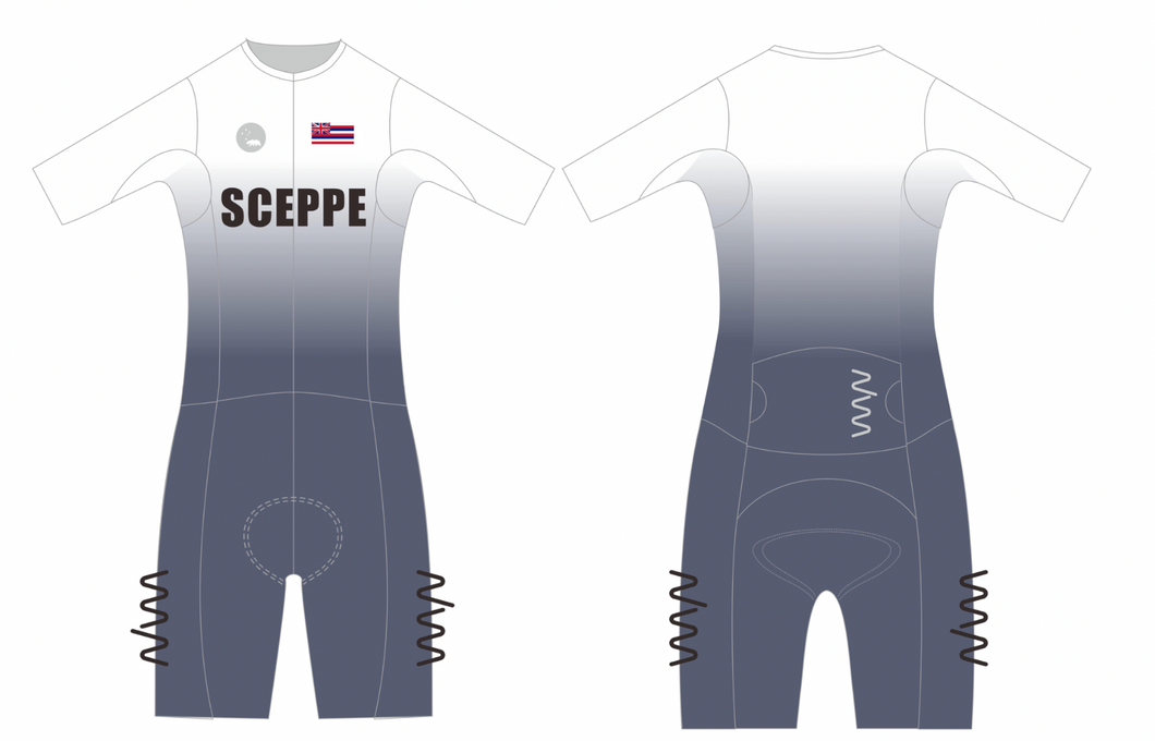 Sceppe Hi Velocity X sleeved triathlon suit - men's