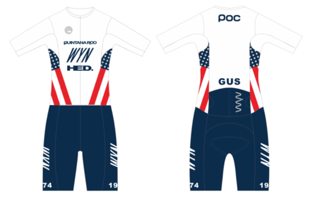 Mike USA suit LUCEO sleeved triathlon suit - men's