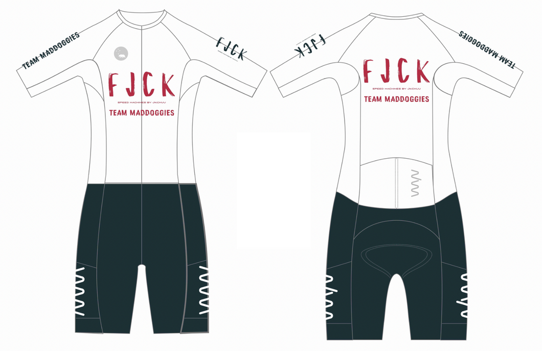FJUK Hi Velocity X sleeved triathlon suit - men's
