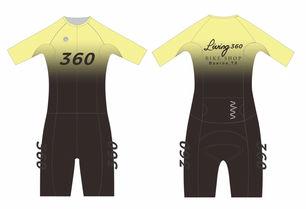 Living 360 Hi velocity X sleeved tri suit - men's