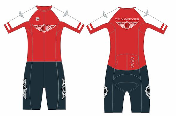 Olympic club 2024 hi velocity triathlon suit - men's