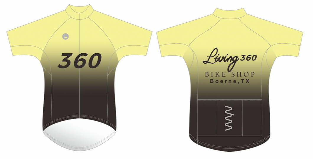 Living 360 premium cycling jersey - men's