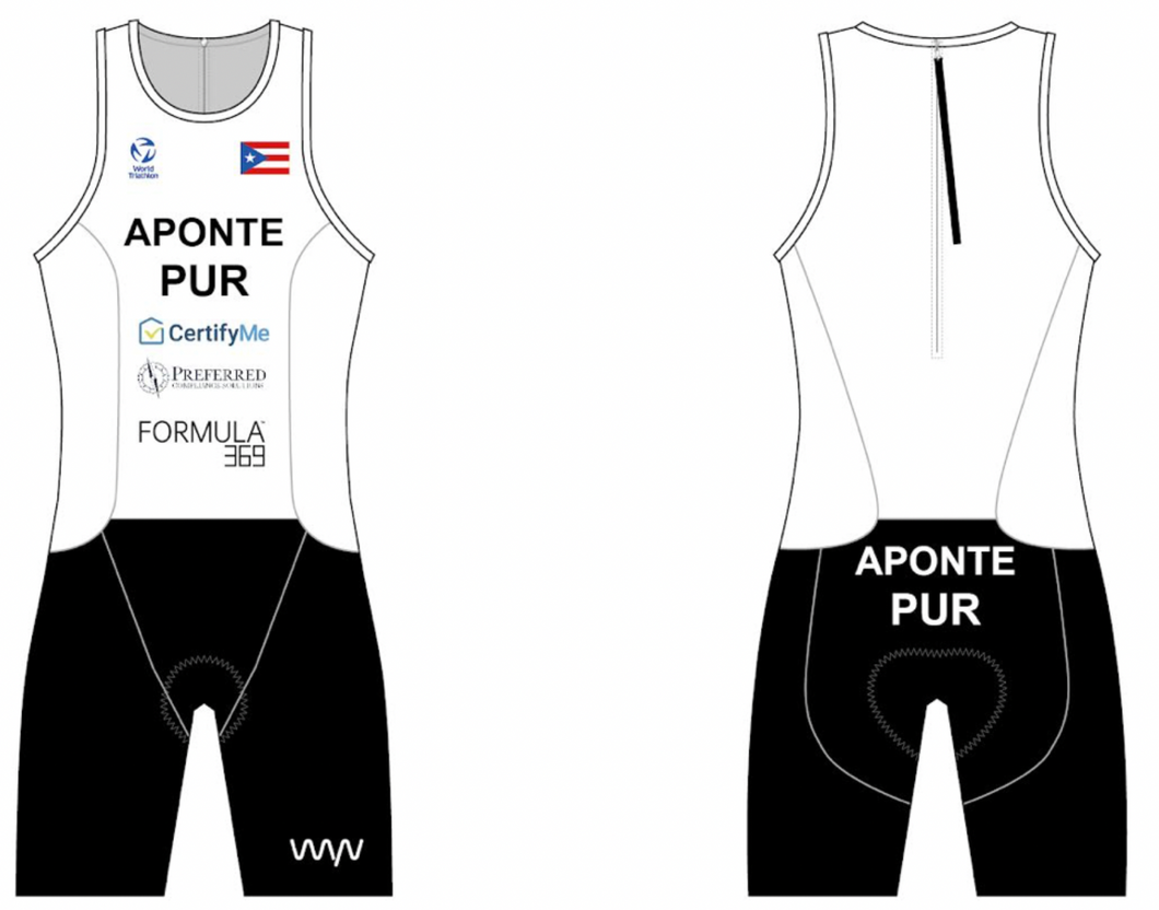 Aponte vortex sleeveless tri suit - men's