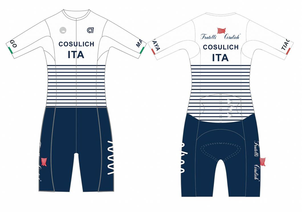 Cosulich LUCEO+ aero sleeved triathlon suit - men's