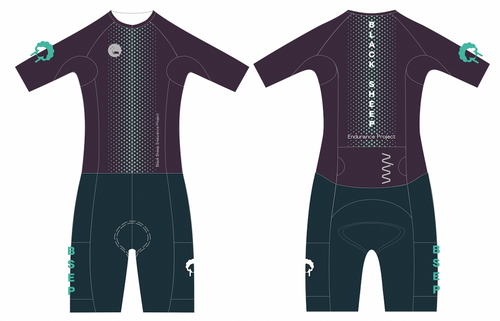 Black Sheep Endurance Project 2025 - hi velocity sleeved tri suit - women's