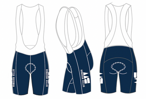 Better Woodman 2025 Velocity 2.0 cycling bib shorts - men's