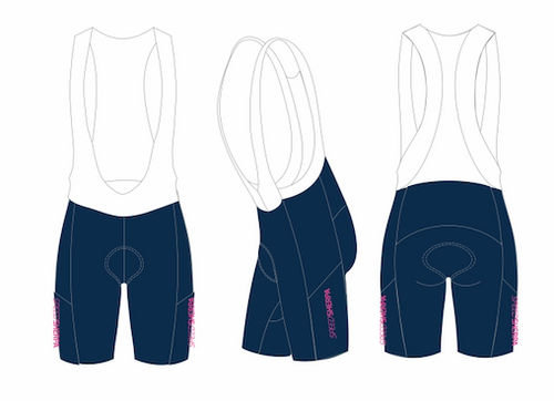 Speed Sherpa 2025 - Pannier Cycling Bib Shorts 2.0 - women's