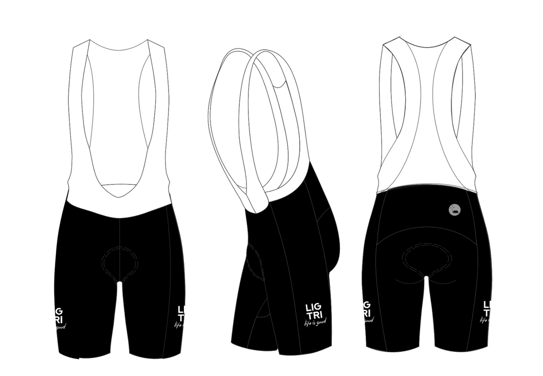 LIG 2025: Velocity 2.0 Cycling Bib Shorts - Men's