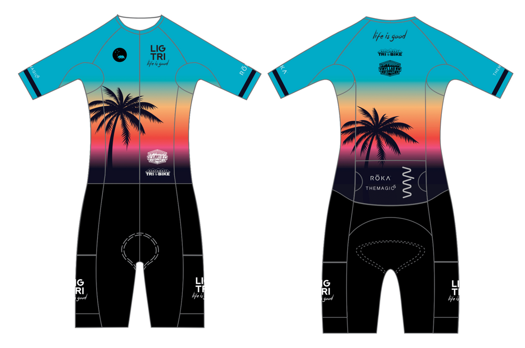 LIG 2025: Hi Velocity X Sleeved Triathlon Suit - Women's