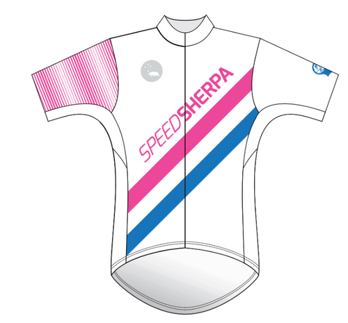 Speed Sherpa 2025 - premium cycling jersey - women's - white