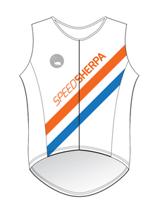 Speed Sherpa 2025 - sleeveless tri top - men's - white