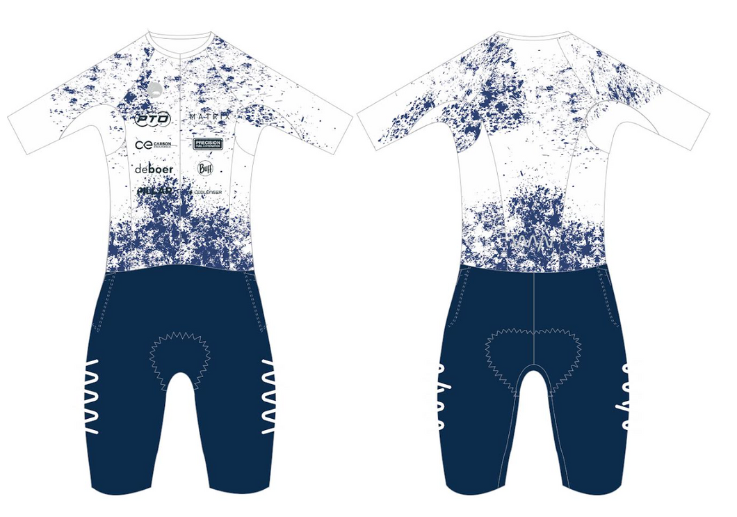 Matt Ralphs: CdA Aero Triathlon Suit - men's - white