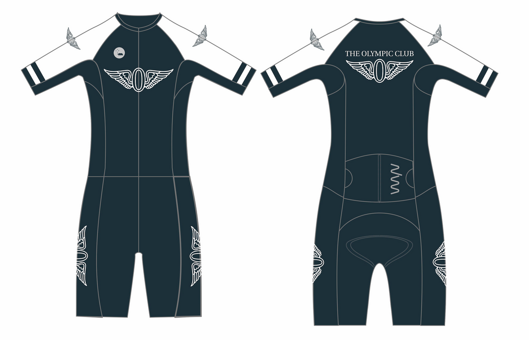 olympic club 2025 hi velocity X triathlon suit - women's - black