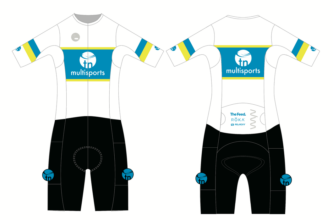 TN Multisport 2025: Hi Velocity X Sleeved Triathlon Suit - Men's