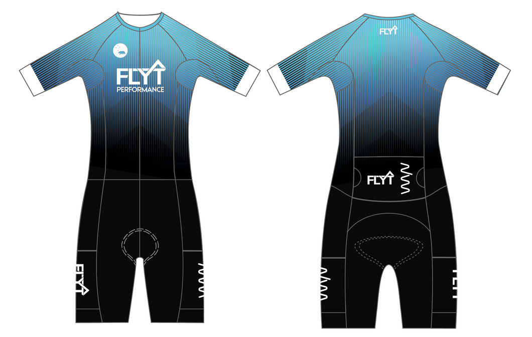 FLYT 2025: Hi Velocity X Sleeved Triathlon Suit - Women's