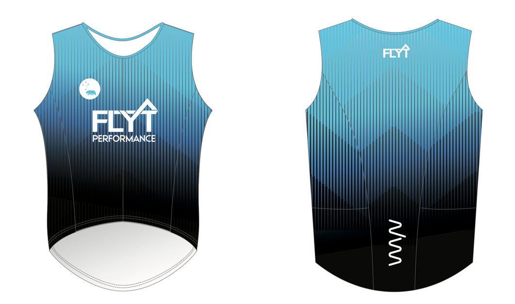 FLYT 2025: Premium Sleeveless Tri Top - Women's