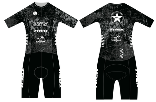 Patrick Brady Coaching 2025: LUCEO+ Aero Sleeved Triathlon Suit - Men's