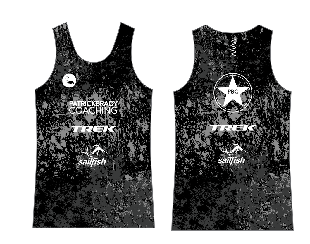 Patrick Brady Coaching 2025: Running Tech Singlet - Men's