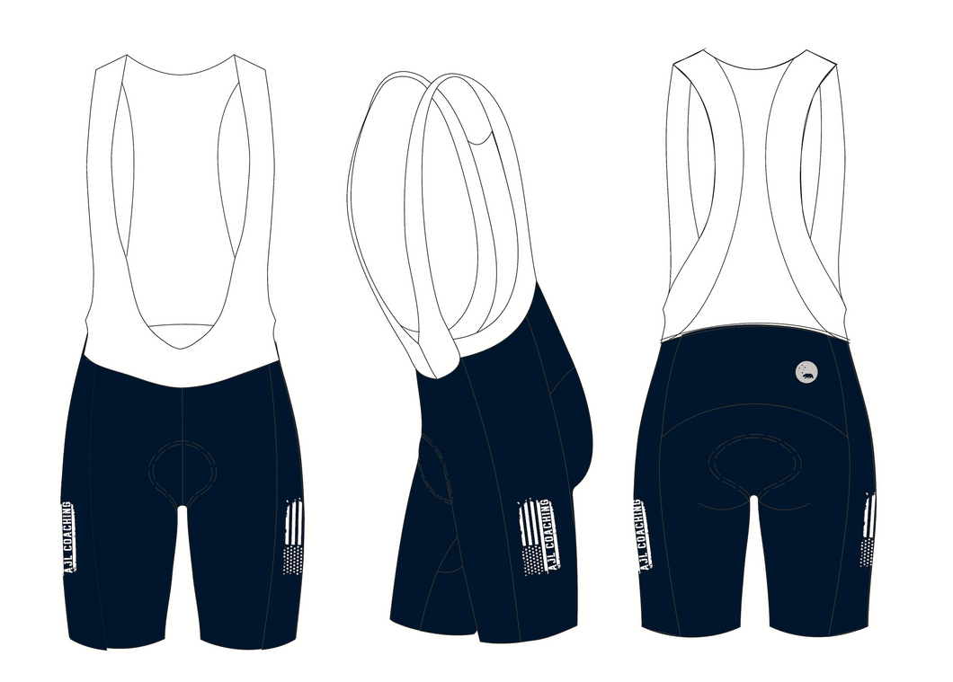 AJL Coaching 2025: Velocity 3.0 Cycling Bib Shorts - Women's