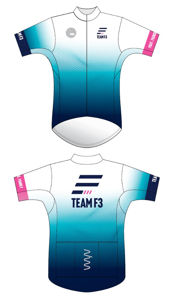 Team F3 2025: Premium Cycling Jersey - Women's
