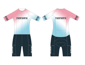 WOMEN'S - WYNR 2025 Ombré Hi Velocity X Sleeved Triathlon Suit