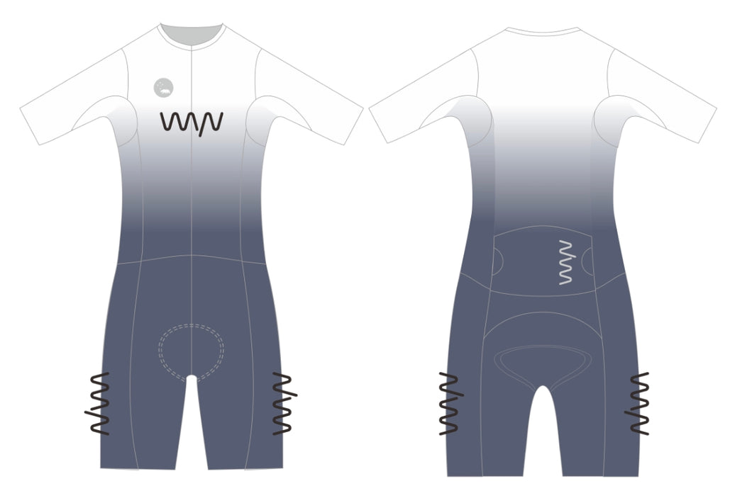 BC LUCEO sleeved triathlon suit - men's