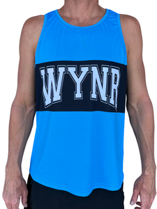 MEN'S - WYNR 2023 Electric Blue run singlet