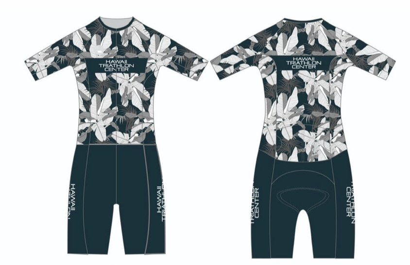 Hawaii Triathlon Center velocity+ sleeved tri suit - men's