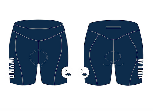 WYNR 2022 velocity tri shorts (7.5 inch) - women's