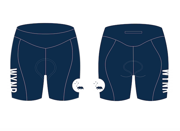 WYNR 2022 velocity tri shorts (7.5 inch) - women's