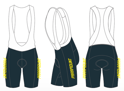 Paramount velocity 2.0 cycling bib shorts - men's