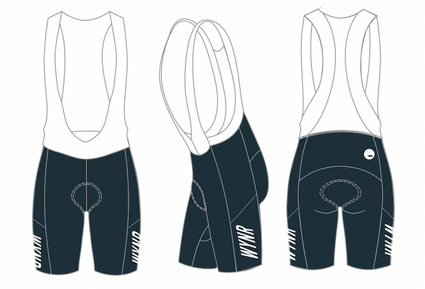 WYNR 2022 pannier bib shorts - women's