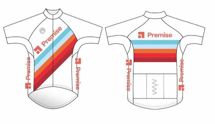 Premise premium cycling jersey - women's