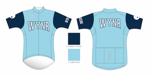 WOMEN'S - WYNR 2023 Electric Blue premium cycling jersey
