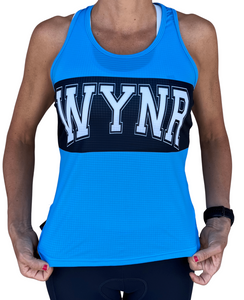 WOMEN'S - WYNR 2023 Electric Blue run singlet