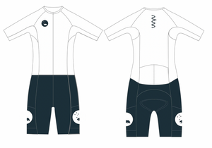Custom LUCEO sleeved triathlon suit with leg pockets