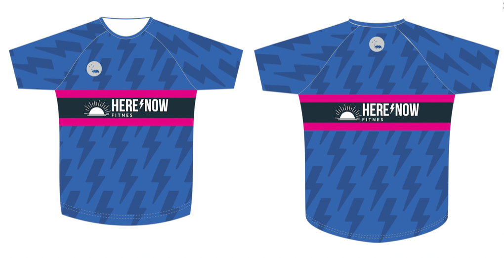 Here/Now performance running tee - men's