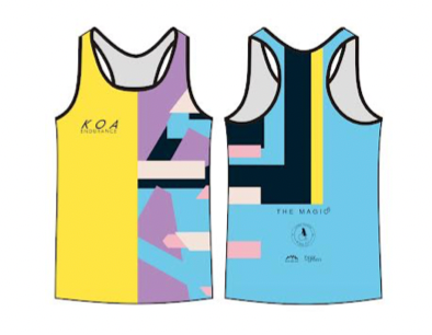KOA 2023 high performance run singlet- men's