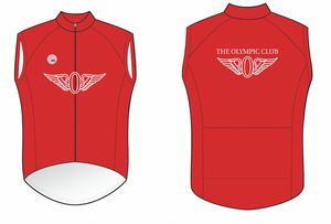 olympic club 2024 premium cycling gilet - unisex