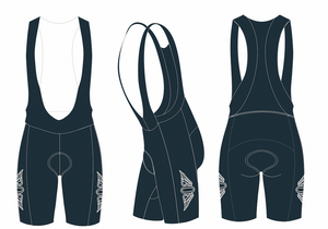 olympic club 2024 velocity cycling bib shorts - women's