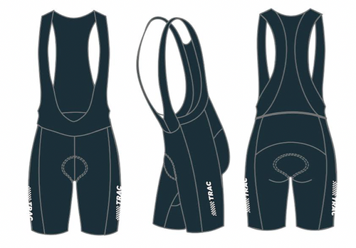 2023 TRAC velocity 2.0 cycling bib shorts - women's